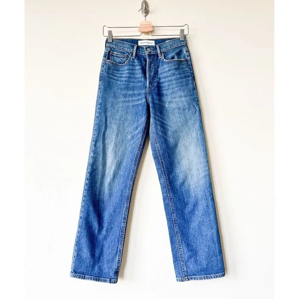 Denim Forum The Arlo High Rise Straight - Picture 6 of 10